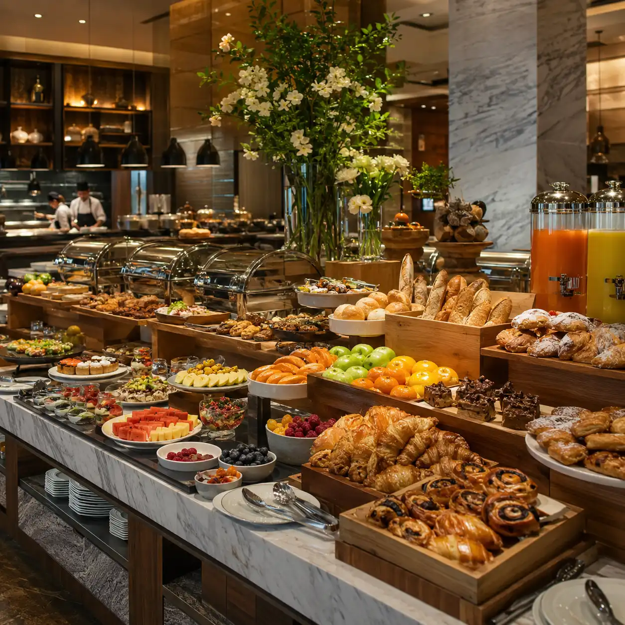 Buffet Photography