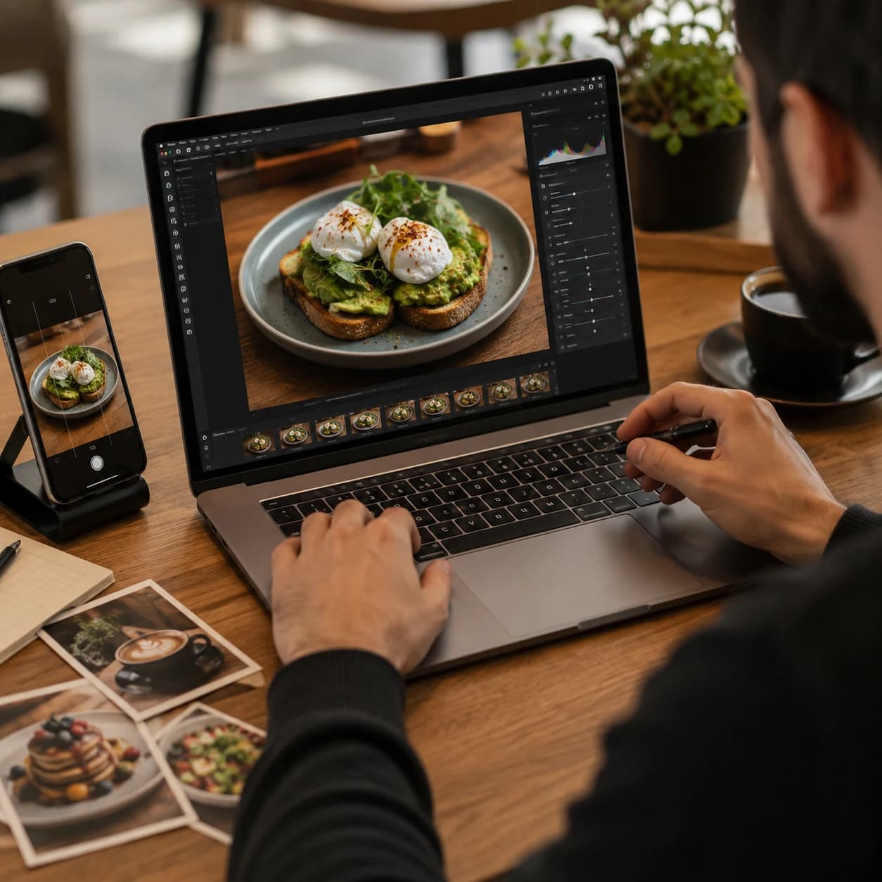 Editing, retouching & resizing