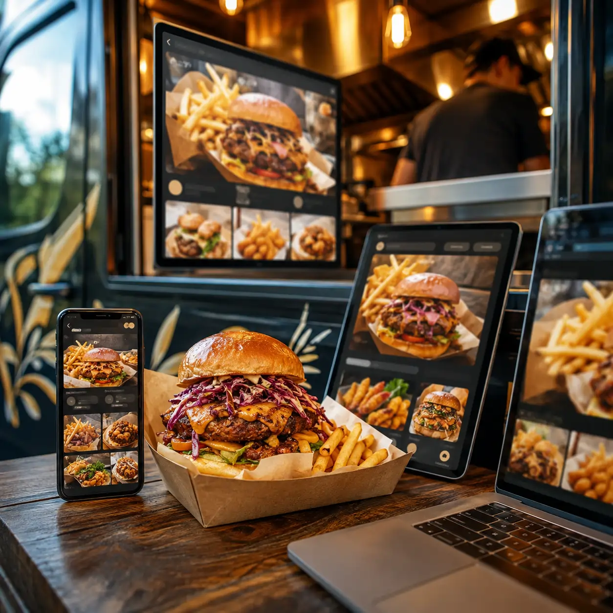 Menu and Social Media Photography