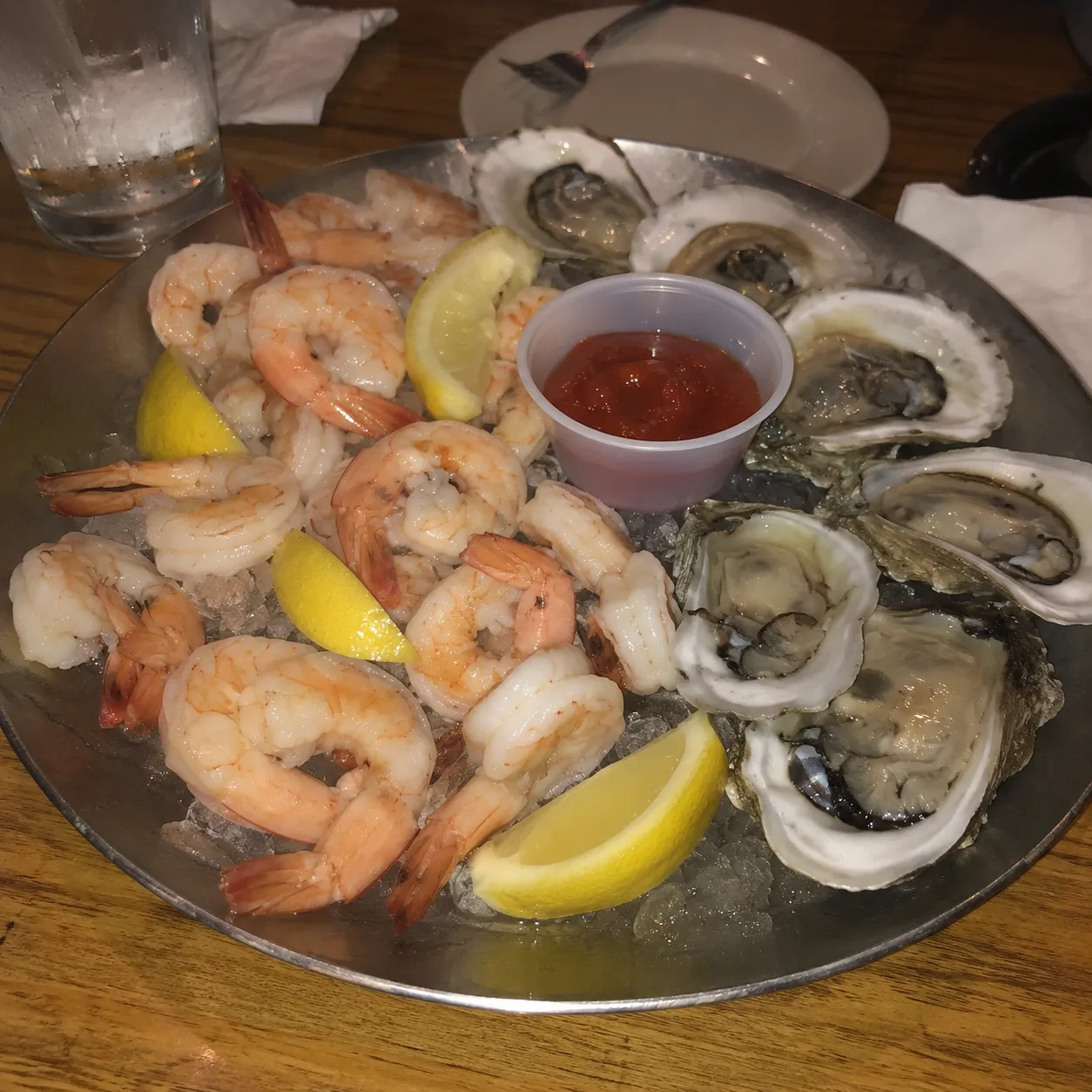 Original chilled seafood buffet photo