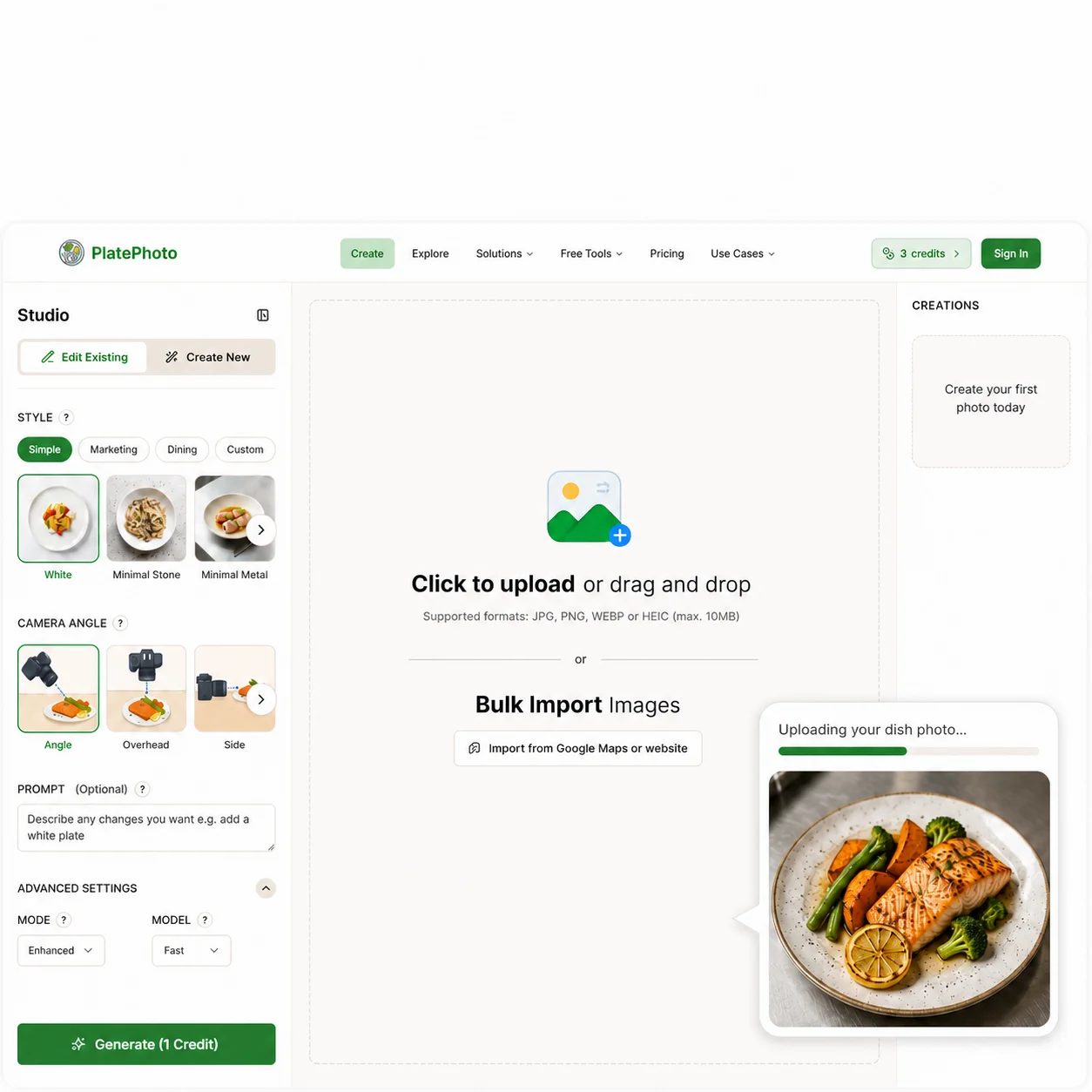 Upload the Real Product