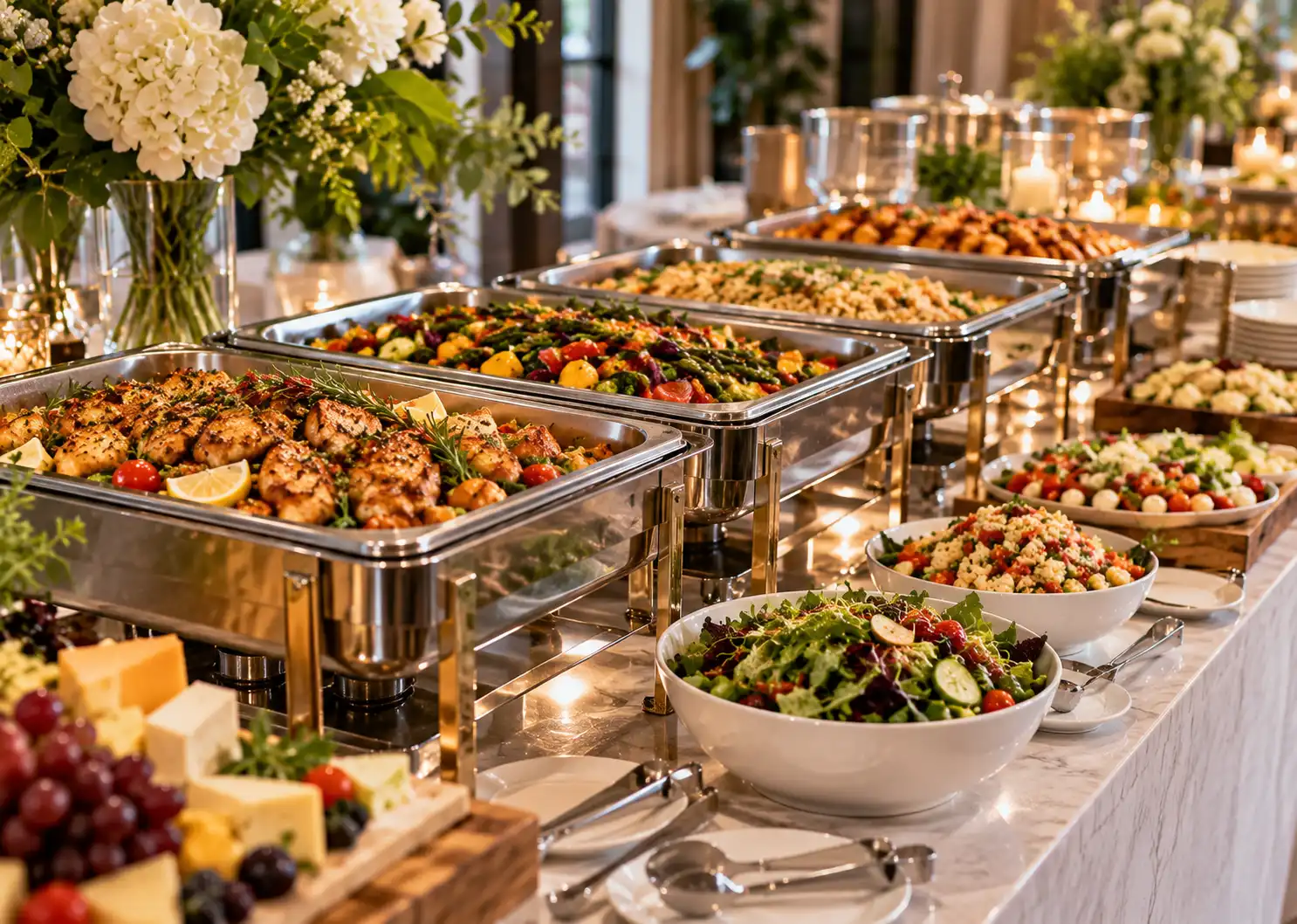 Buffet Photography