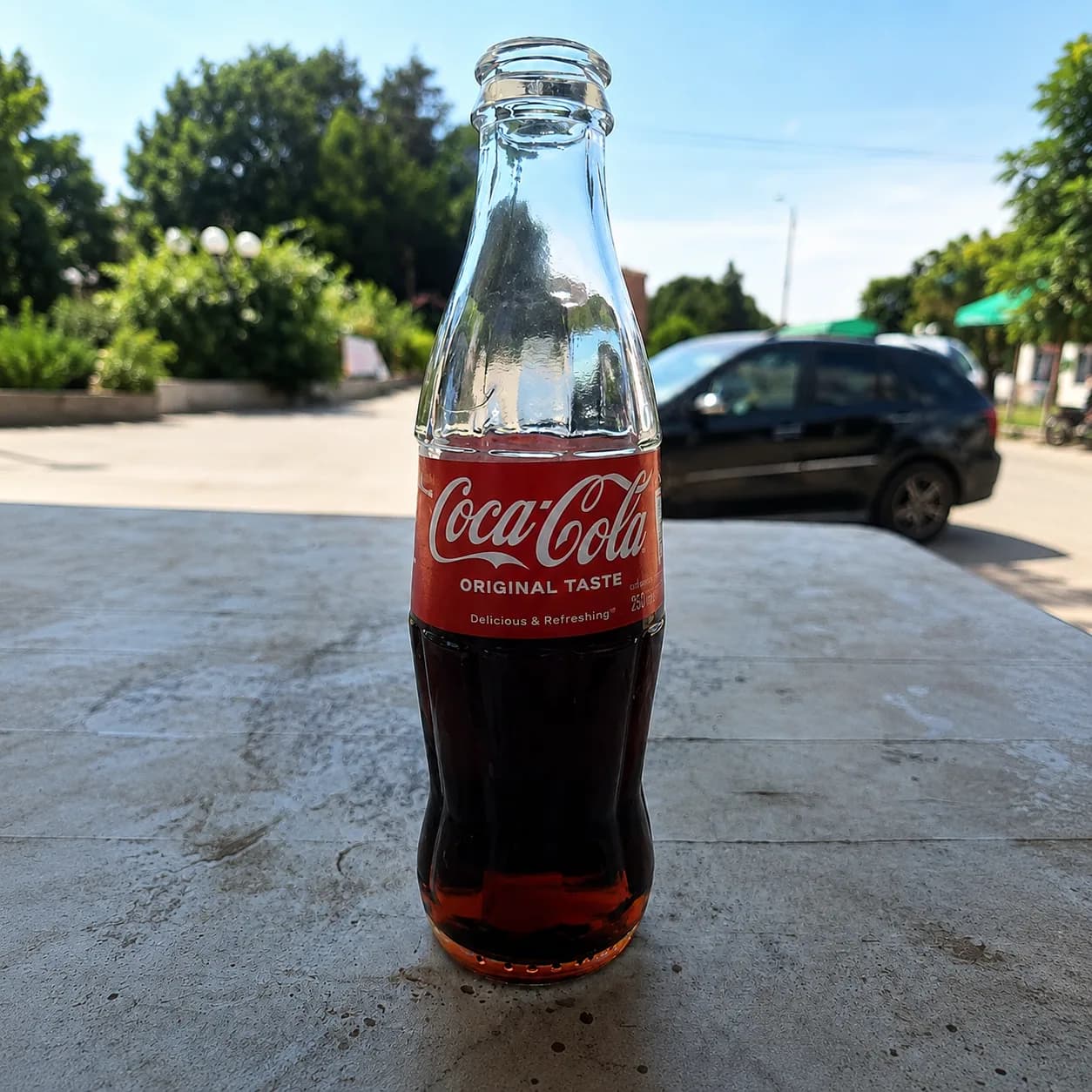 Simple product photo of a soda bottle