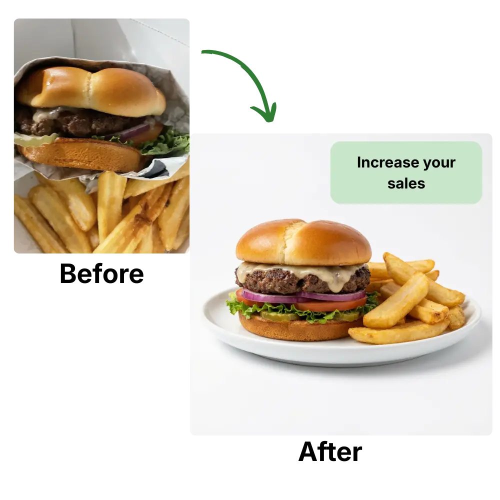 AI-generated food photography