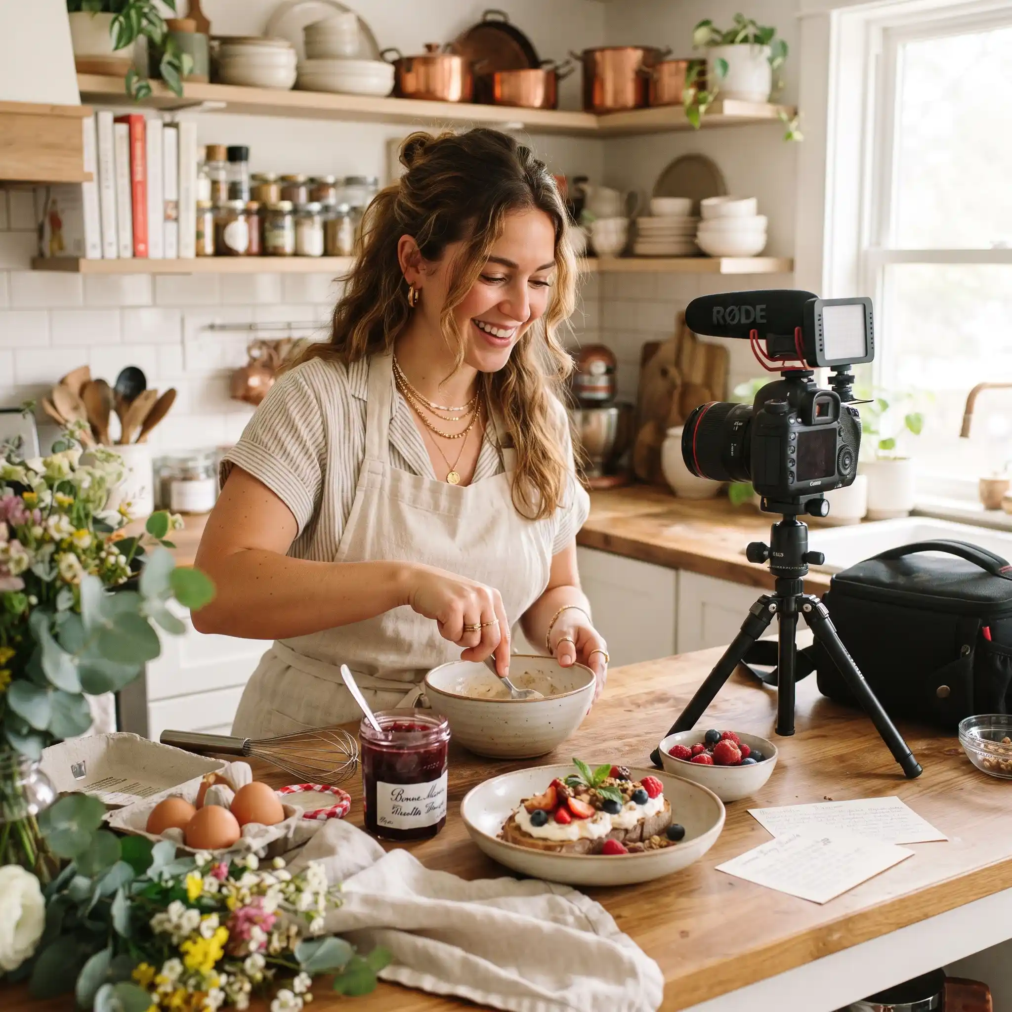 Recipe and Lifestyle Content